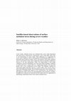 Research paper thumbnail of Satellite-based observations of surface turbulent stress during severe weather