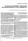 Research paper thumbnail of The quantity and distribution of radiolabeled dexamethasone delivered to tissue by iontophoresis