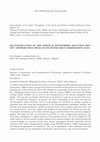 Research paper thumbnail of Reconstruction of the vertical ionospheric electron density distribution from multi-instrument observation data