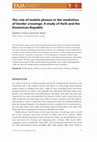 Research paper thumbnail of The role of mobile phones in the mediation of border crossings: A study of Haiti and the Dominican Republic