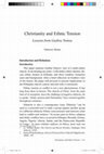 Research paper thumbnail of Christianity and Ethnic Tension: Lessons from Gudina Tumsa