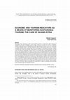 Research paper thumbnail of ECONOMIC AND TOURISM INDICATORS AS A MEANS OF MONITORING SUSTAINABLE TOURISM THE CASE OF INLAND ISTRIA