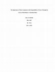 Research paper thumbnail of Paul Ramsey's War Ethics, Religious Argumentation, and the Responsibility to Protect