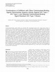 Research paper thumbnail of Combinations of Griffithsin with Other Carbohydrate-Binding Agents Demonstrate Superior Activity Against HIV Type 1, HIV Type 2, and Selected Carbohydrate-Binding Agent-Resistant HIV Type 1 Strains