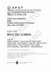 Research paper thumbnail of Note illustrative della Carta Geologia d'Italia - Foglio 080 Riva del Garda