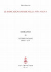 Research paper thumbnail of •	Le indicazioni orarie nella Vita Nuova, in “Lettere Italiane”, LXVII/1, 2015, pp. 127-139.