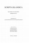 Research paper thumbnail of The Skilled Narrator. Myth and Scholarship in the Prose Edda. In: Scripta Islandica 66, pp. 123-141.