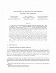 Research paper thumbnail of Noise stability of functions with low influences: Invariance and optimality