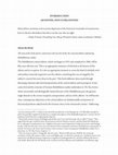 Research paper thumbnail of Introduction to Philology and Criticism (Revised)