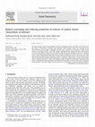 Research paper thumbnail of Nurhanani Razali,Rasyidah Razab, Sarni Mat Junit, Azlina Abdul Aziz. Radical scavenging and reducing properties of extracts of cashew shoots ( Anacardium occidentale). Food Chemistry 2008;111(1):38-44 (ISI-Cited Publication)