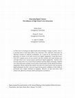 Research paper thumbnail of Educating Digital Citizens: The Influence of High School Civics Instruction