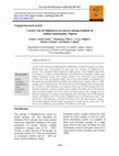 Research paper thumbnail of Carrier rate of Staphylococcus aureus among residents of calabar municipality, Nigeria