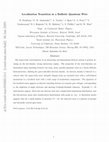 Research paper thumbnail of Localization Transition in a Ballistic Quantum Wire