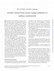 Research paper thumbnail of Another Lesson from Lassus: Using Computers to Analyze Counterpoint