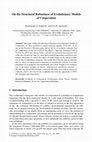 Research paper thumbnail of On the Structural Robustness of Evolutionary Models of Cooperation