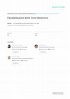 Research paper thumbnail of Parallelization with Tree Skeletons