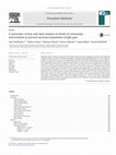 Research paper thumbnail of A systematic review and meta-analysis of whole of community interventions to prevent excessive population weight gain