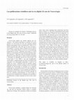 Research paper thumbnail of Las publicaciones científicas ante la era digital: El caso de Neurocirugía