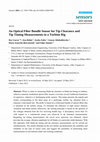 Research paper thumbnail of An Optical Fiber Bundle Sensor for Tip Clearance and Tip Timing Measurements in a Turbine Rig