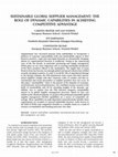 Research paper thumbnail of SUSTAINABLE GLOBAL SUPPLIER MANAGEMENT: THE ROLE OF DYNAMIC CAPABILITIES IN ACHIEVING COMPETITIVE ADVANTAGE