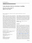 Research paper thumbnail of Carbon allocation in fruit trees: from theory to modelling