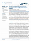 Research paper thumbnail of Integrated mathematical modeling of hydrological and hydrodynamic response to rainfall events in rural lowland catchments