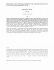 Research paper thumbnail of Deconstructing and reconstructing professionalism: exploring sources of tension conflict in the demand of professionalism on teachers and trainees in the LLS sector in the UK