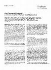 Research paper thumbnail of Oral-pharyngeal dysphagia: A common sequela of salivary gland dysfunction