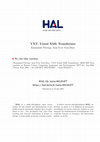 Research paper thumbnail of VXT: Visual XML Transformer