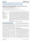 Research paper thumbnail of Drosophila melanogaster as a model for lead neurotoxicology and toxicogenomics research