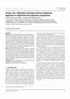 Research paper thumbnail of Kmacs: the k-mismatch average common substring approach to alignment-free sequence comparison