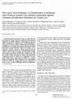 Research paper thumbnail of The Lipoic Acid Analogue 1,2-Diselenolane-3-pentanoic Acid Protects Human Low Density Lipoprotein against Oxidative Modification Mediated by Copper Ion