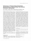 Research paper thumbnail of Performance of Pairwise Shape Dissimilarity Morphometrics on Nonmammalian Taxa (Insecta: Neuroptera: Mantispidae)