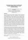 Research paper thumbnail of Embodied energy analysis of prefabricated reusable building modules for a multi- residential building