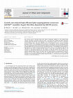 Research paper thumbnail of Growth rate induced high efficient light trapping/photon conversion ZnO:Nd3+ nanodisk shaped thinfilms deposited by AACVD process