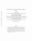 Research paper thumbnail of Five-dimensional charged rotating black holes