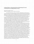 Research paper thumbnail of Ecological Efficiency, Disproportionality and Methodological Precision: on the Importance of Linking Methods to Theory