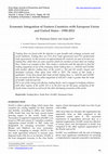 Research paper thumbnail of Economic Integration of Eastern Countries with European Union and United States -1990-2012