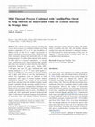 Research paper thumbnail of Mild Thermal Process Combined with Vanillin Plus Citral to Help Shorten the Inactivation Time for Listeria innocua in Orange Juice