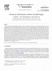 Research paper thumbnail of Seismicity and kinematic evolution of middle Egypt