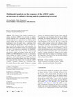 Research paper thumbnail of Response of different Earth System Models to ramp-up/ramp-down greenhouse gases concentration trajectory