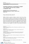 Research paper thumbnail of Evaluating groundwater level fluctuation by support vector regression and neuro-fuzzy methods: a comparative study