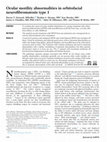 Research paper thumbnail of Ocular motility abnormalities in orbitofacial neurofibromatosis type 1