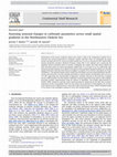 Research paper thumbnail of Assessing seasonal changes in carbonate parameters across small spatial gradients in the Northeastern Chukchi Sea