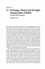 Research paper thumbnail of Exchange, Shame and Strength among Calon of Bahia: A Values-Based Analysis