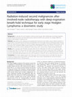 Research paper thumbnail of Radiation-induced second malignancies after involved-node radiotherapy with deep-inspiration breath-hold technique for early stage Hodgkin Lymphoma: a dosimetric study