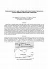 Research paper thumbnail of Propagation Path and Fatigue Life Predictions of Branched Cracks Under Plane Strain Conditions