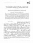 Research paper thumbnail of RAPD analysis of genetic structure in four natural populations of Taxus baccata from southern Poland