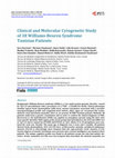 Research paper thumbnail of Clinical and Molecular Cytogenetic Study of 38 Williams-Beuren Syndrome Tunisian Patients