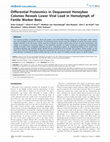 Research paper thumbnail of Differential Proteomics in Dequeened Honeybee Colonies Reveals Lower Viral Load in Hemolymph of Fertile Worker Bees